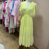 Robe Célianne jaune