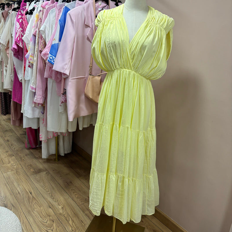 Robe Célianne jaune