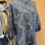 Chemise Bandana bleu