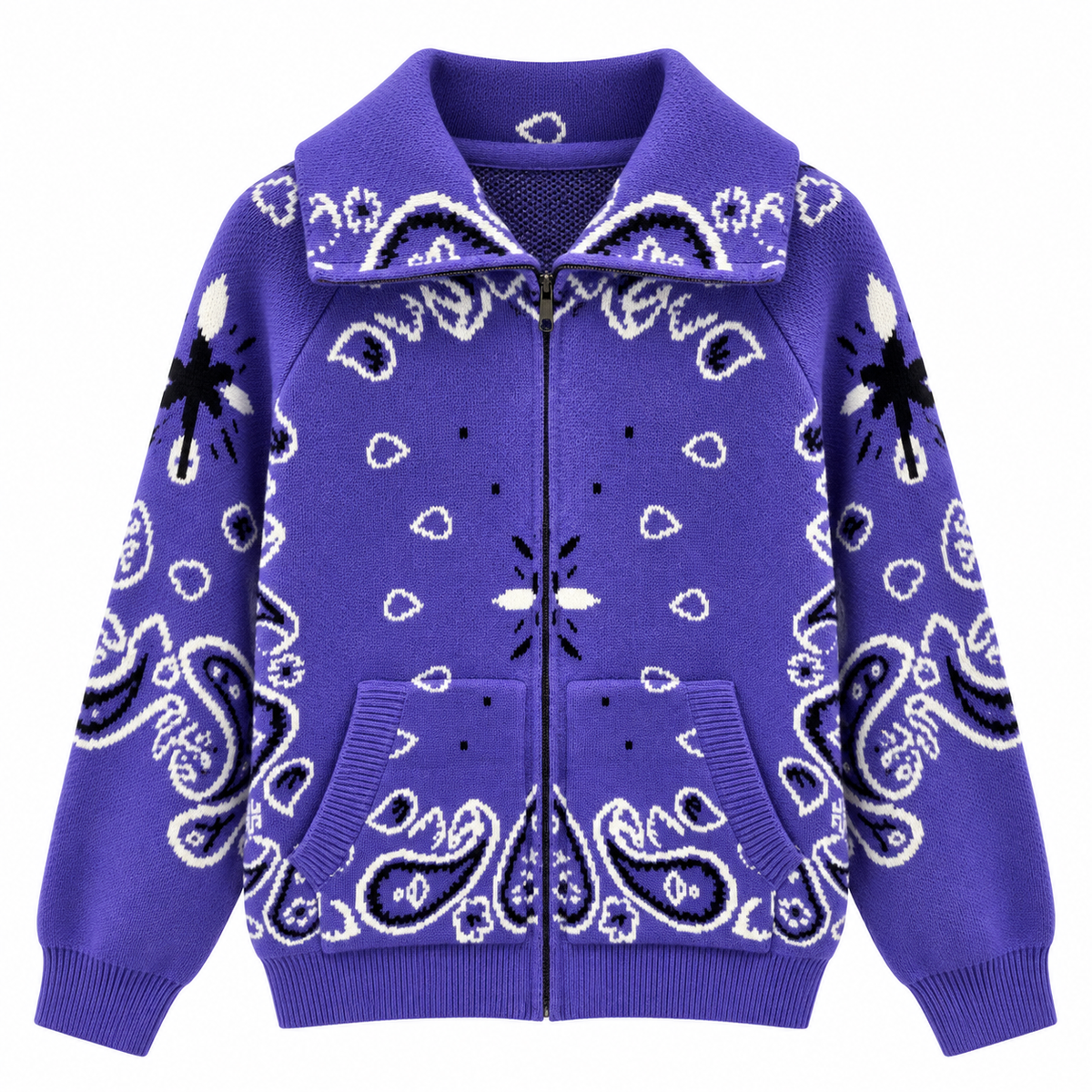 Gilet Bandana Violet