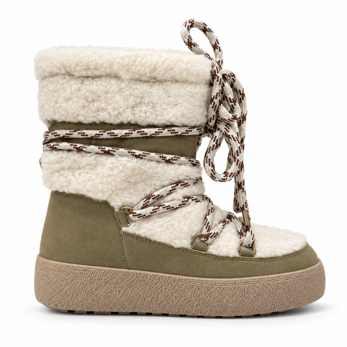 Bottes Snowy kaki