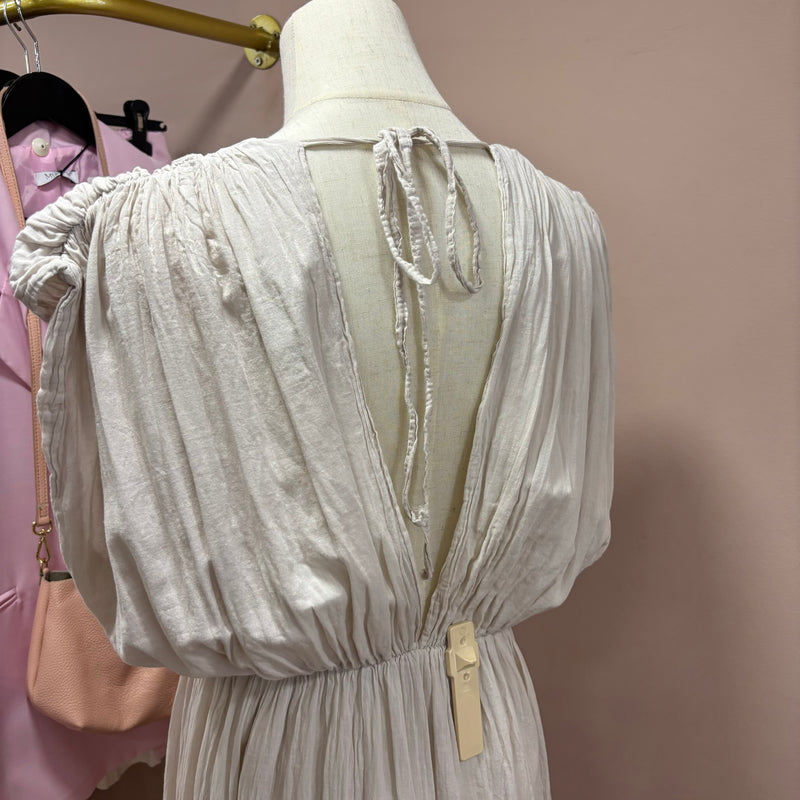 Robe Célianne craie