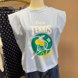 T-shirt Tennis Club bleu