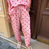 Ensemble Pois rose