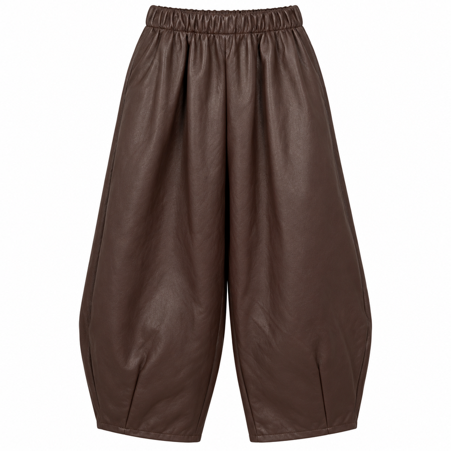 Pantalon simili dan choco