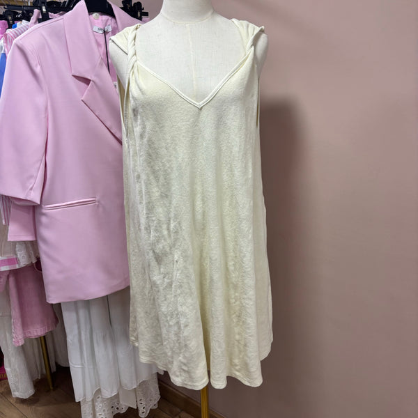 Robe Atlanta blanc cassé