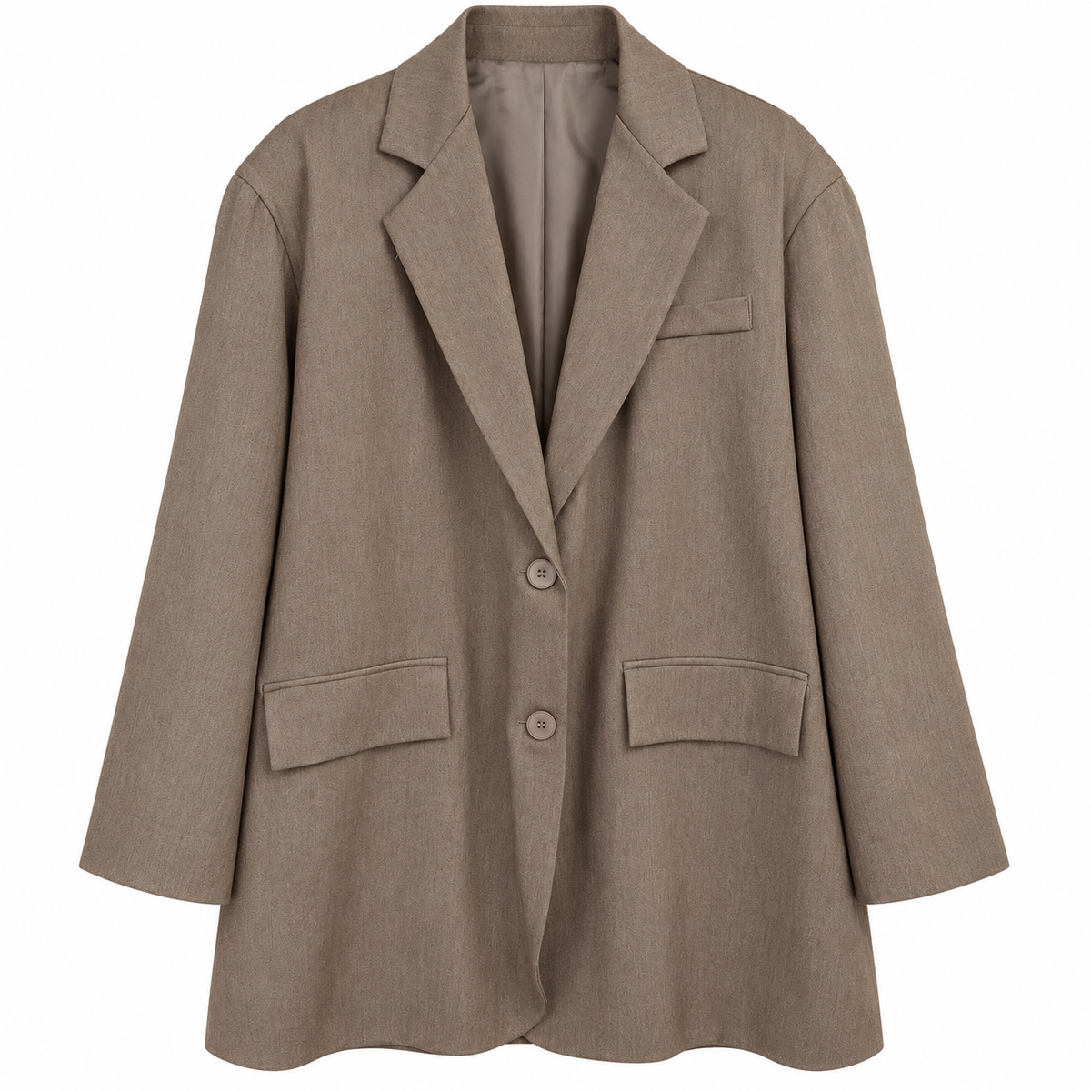 Blazer Apolline taupe OVERSIZE