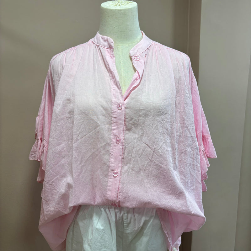 Chemise Gaïa rose