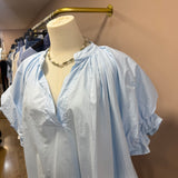 Robe manche bouffante