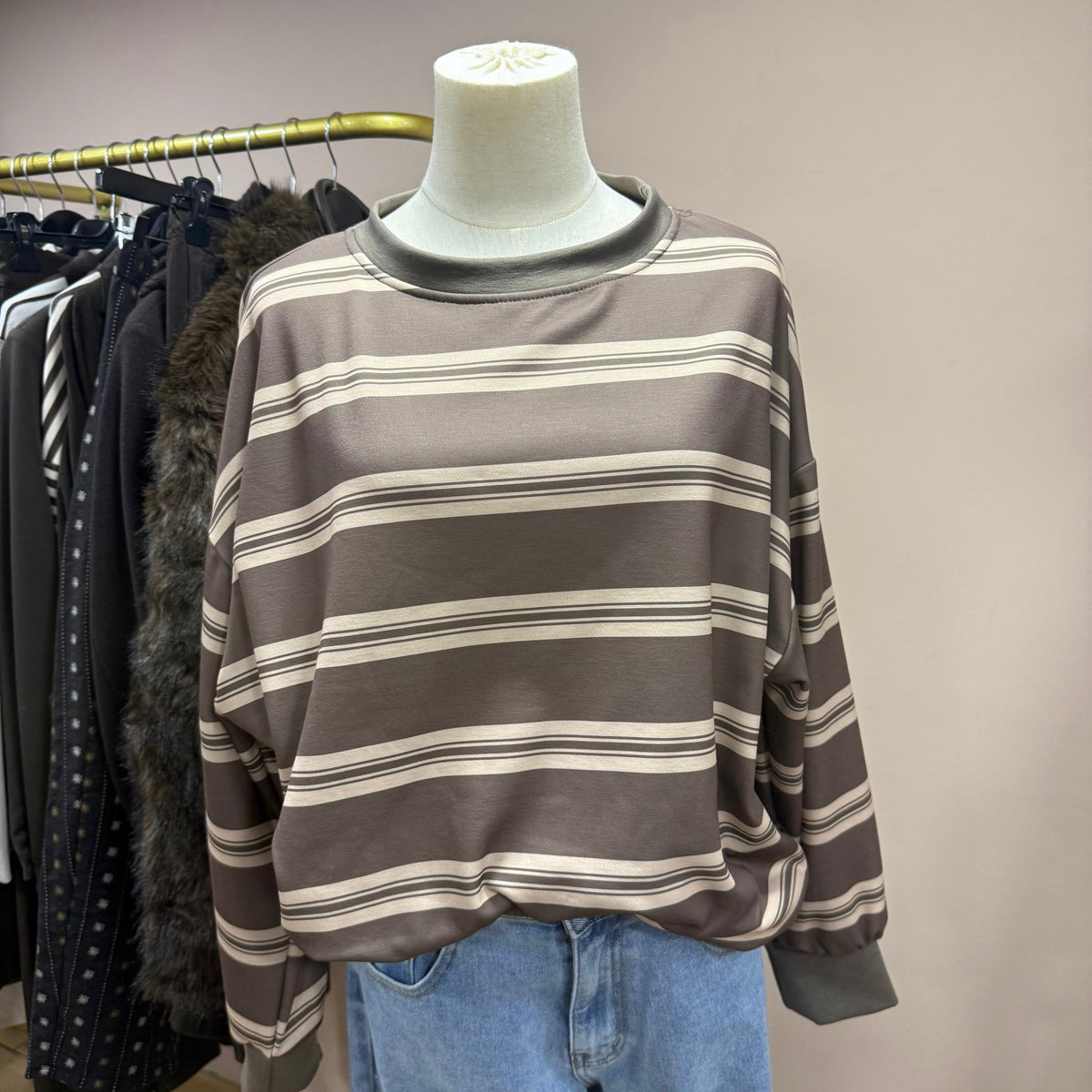 Pull Ania chocolat