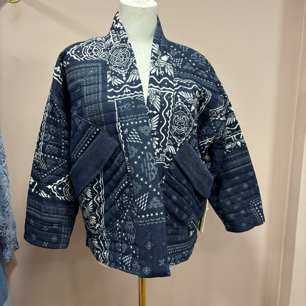 Veste Bandana bleu
