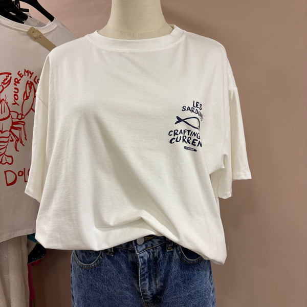 T-shirt Les sardines