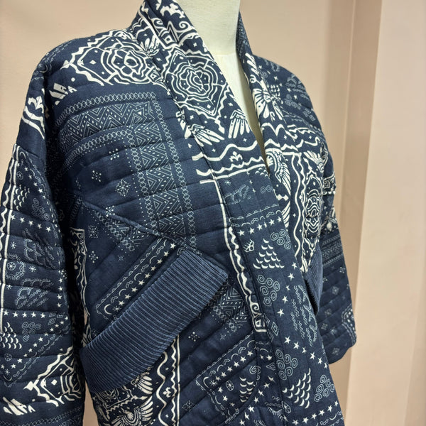 Veste Bandana bleu