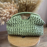 Pochette Agathe vert d’eau