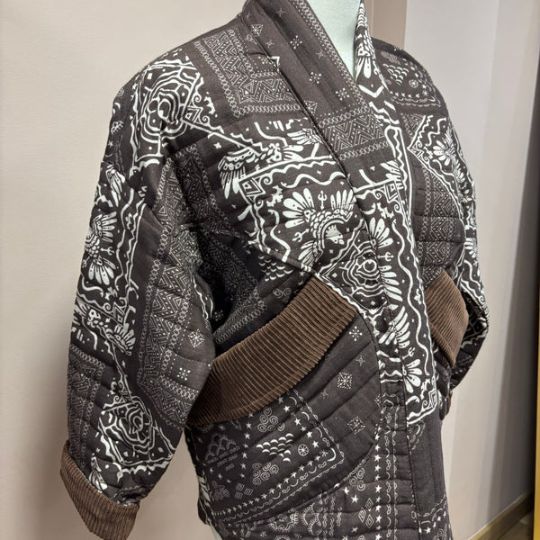 Veste Bandana chocolat