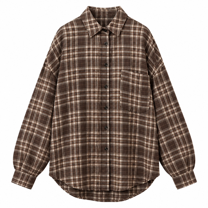 Chemise Jeanne Choco